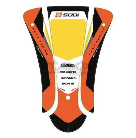 FRONT PANEL STICKERS KIT SODI FURIA 24