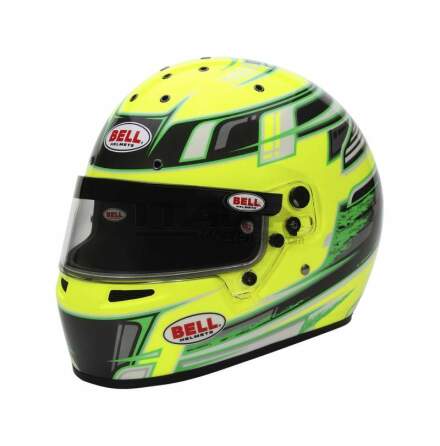 KC7-CMR YELLOW CHAMPION BELL HELMET