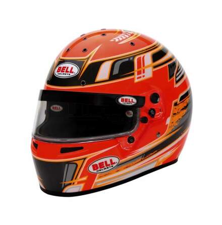 KC7-CMR ORANGE CHAMPION BELL HELMET